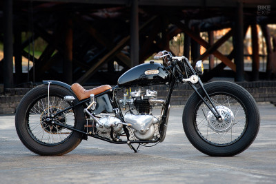 Rahasia Dibalik Pembuatan Motor Triumph Vintage Bobber